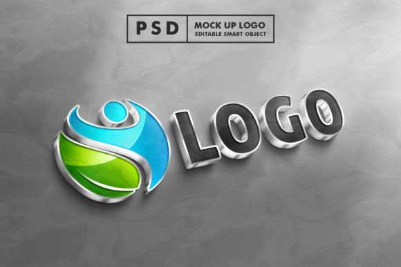 3d Logo Psd Mockup: Elevate Your Design Projects with Ease
