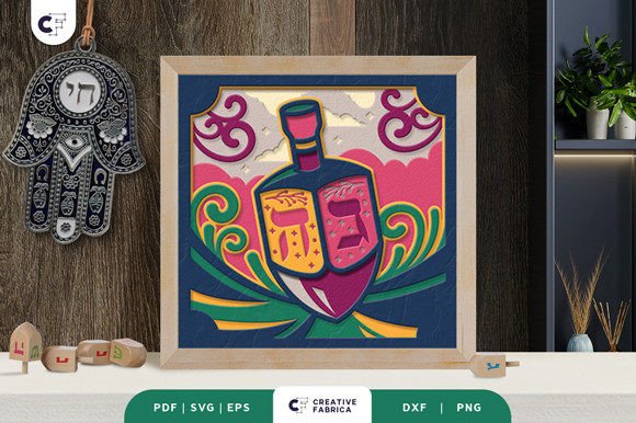Discover the Art of Dreidel 3D Layered Paper Cut: A Creative Revolution in Craft and Design