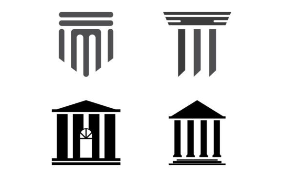 Museum Logo Design Template Vector